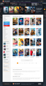 Popcornie - лучший кино шаблон онлайн кинотеатра для DLE в 2021 году